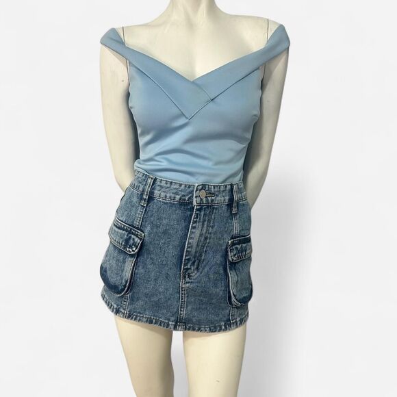Windsor Blue Bodysuit - Picture 1 of 5